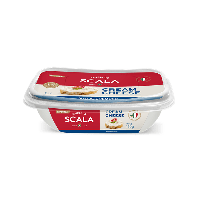 CREAM CHEESE POTE 150G SCALA