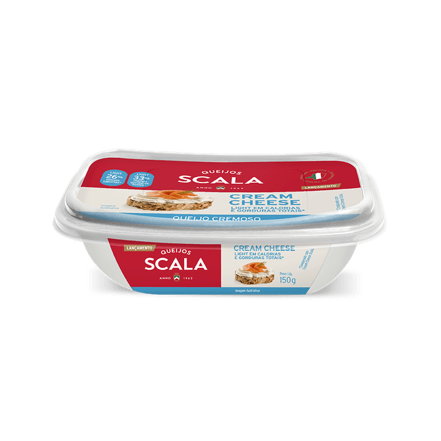 Cream Cheese Light pote 150g Scala 