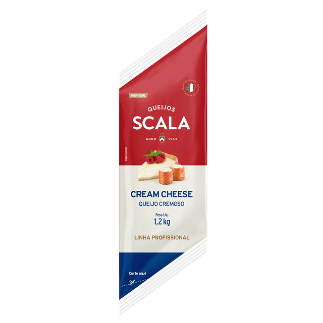 CREAM CHEESE BISNAGA 1,2 KG SCALA